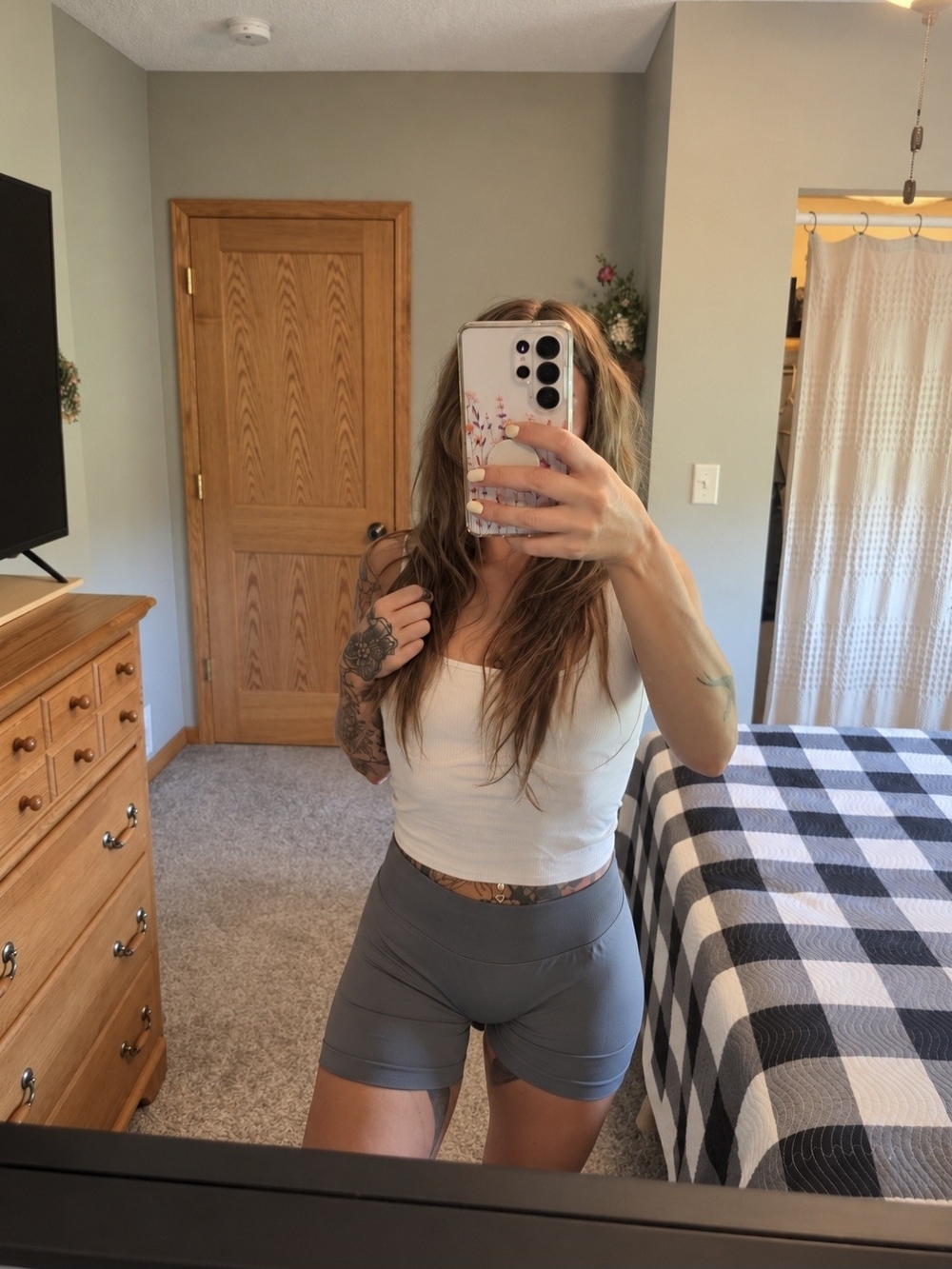 Grey Gym Shorts